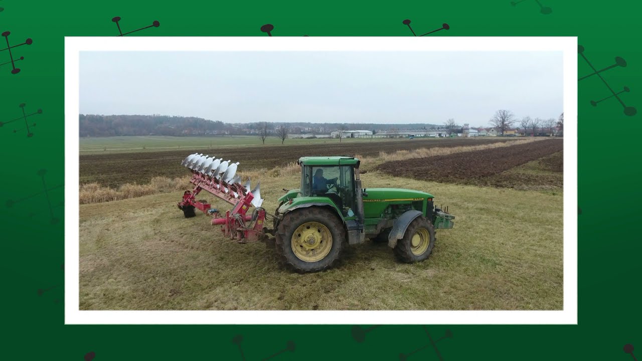 HNOJENÍ a ORBA / MANURE SPREADING, PLOWING - JOHN DEERE + JCB + FLIEGL ADS 120.