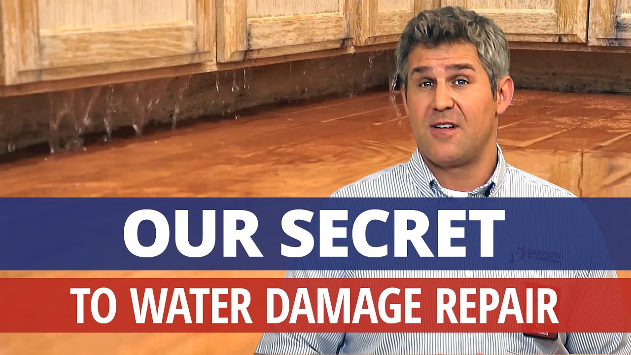 Water Damage Restoration Process | Rainbow Restoration