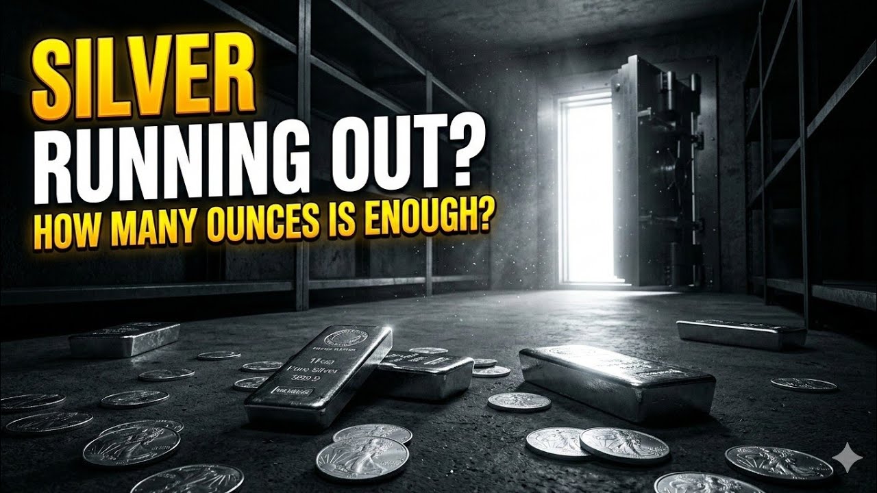 Silver Is Running Out… How Many Ounces Do You Need Before It’s Too Late?