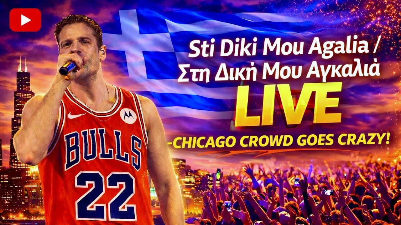 🇺🇸🇬🇷 Konstantinos Argiros LIVE | Stin Diki Mou Agalia | United Center | Chicago, IL | Mar. 7, 2026 🎶