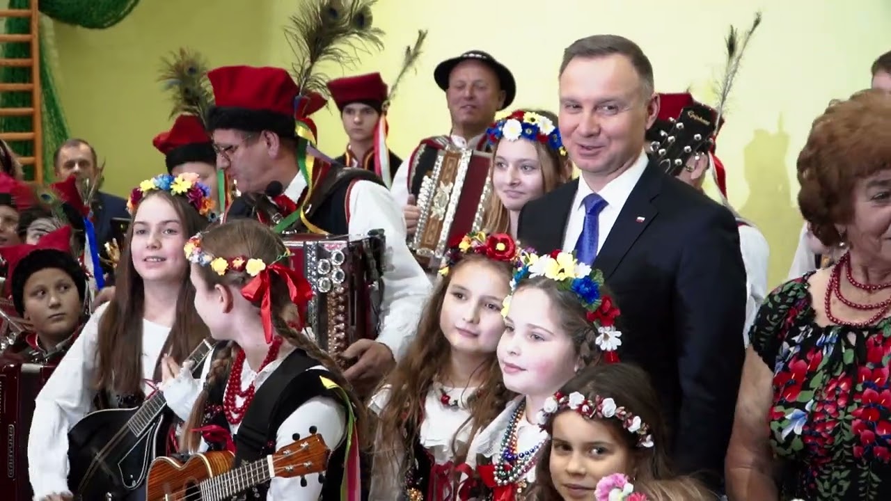 Wizyta Prezydenta RP Andrzeja Dudy w Gminie Zakliczyn w dniu 9 grudnia 2022 r.