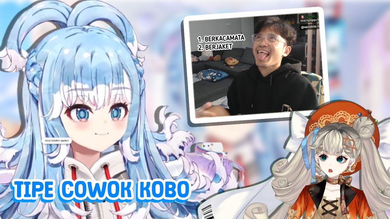 Ketika kobo ditanyain tipe cowonya, kok mirip bang al & klarifkasi tidak stream 3 minggu ini