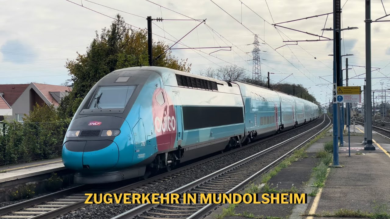 Zugverkehr in Mundolsheim