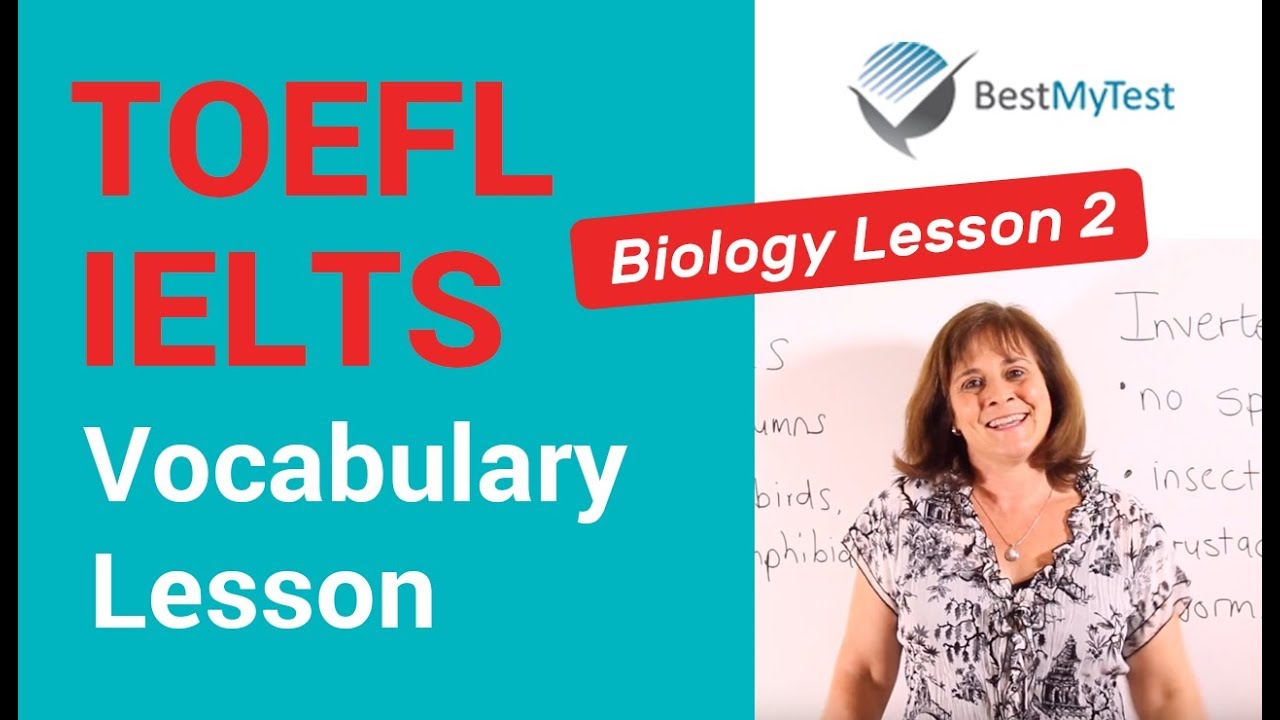 TOEFL Vocabulary - Biology Lesson 2