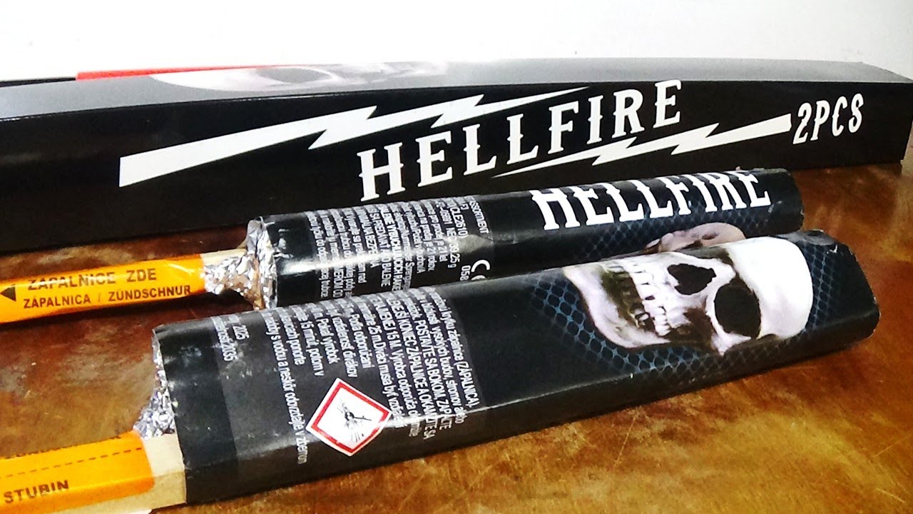HELLFIRE 💀 STROBE ROCKETS - CLE2610 - SR PYRO 2025