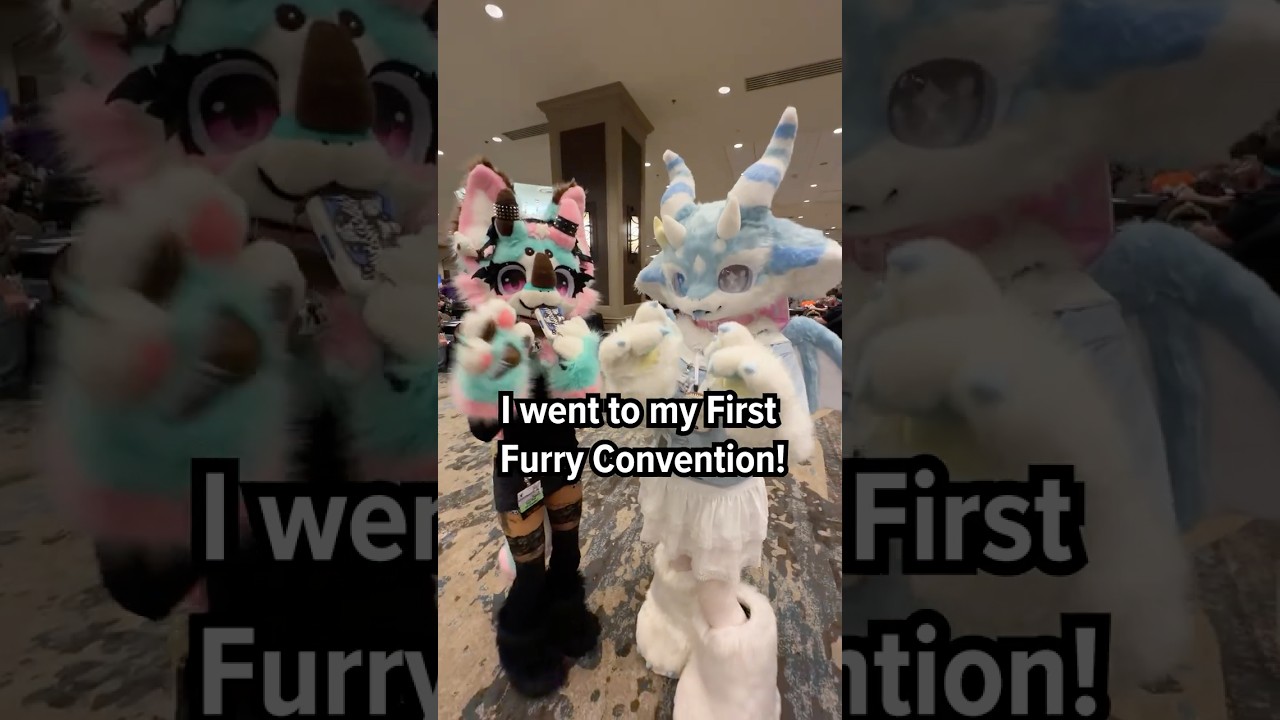 I went to my first furry convention! Here is how it went...#furry #fursuit #fursuiters #furries