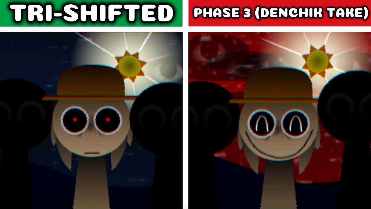 Sprunki Tri-Shifted — Phase 2 vs Phase 3 (Denchik Take): Which One Is Superior?