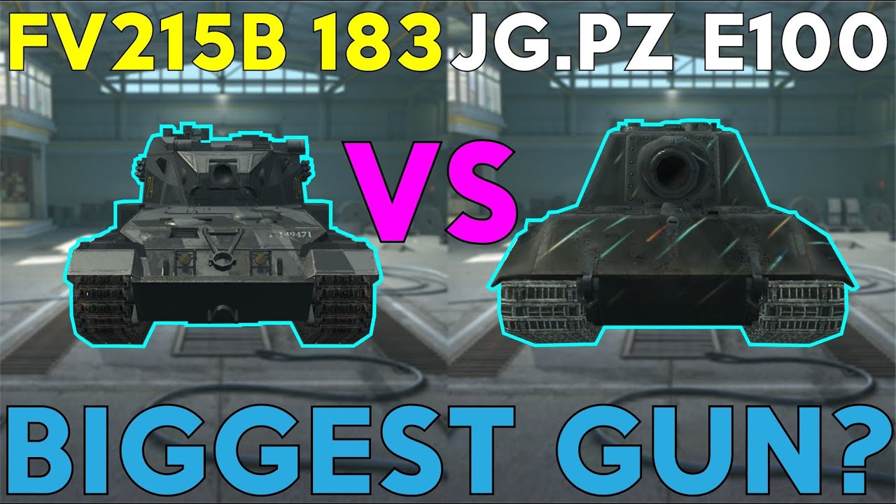 WOTB | FV215B 183 VS JG.PZ E100!