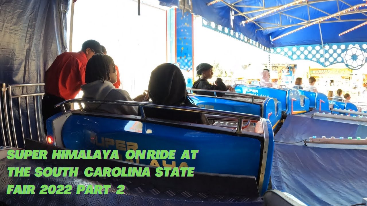 Super Himalaya Onride at the South Carolina State Fair 2022 Part 2