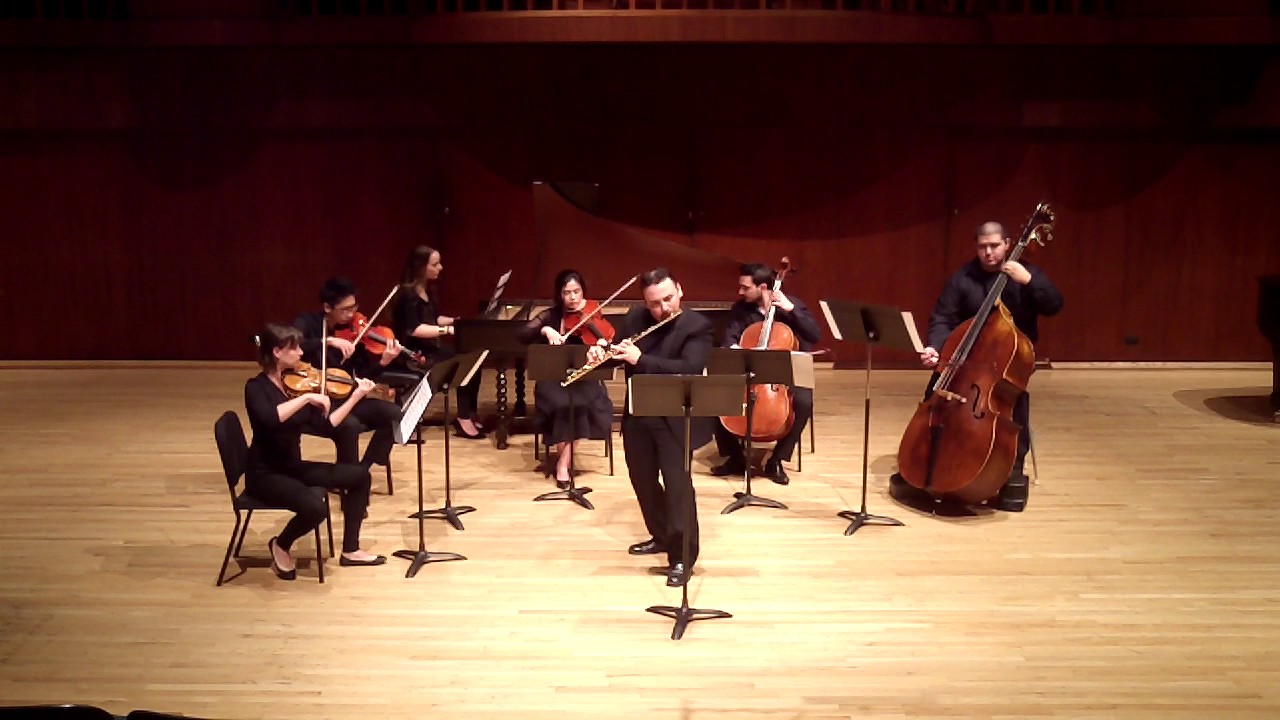 Giuseppe Sciuto, flute - Vivaldi Concerto in Fa major, 