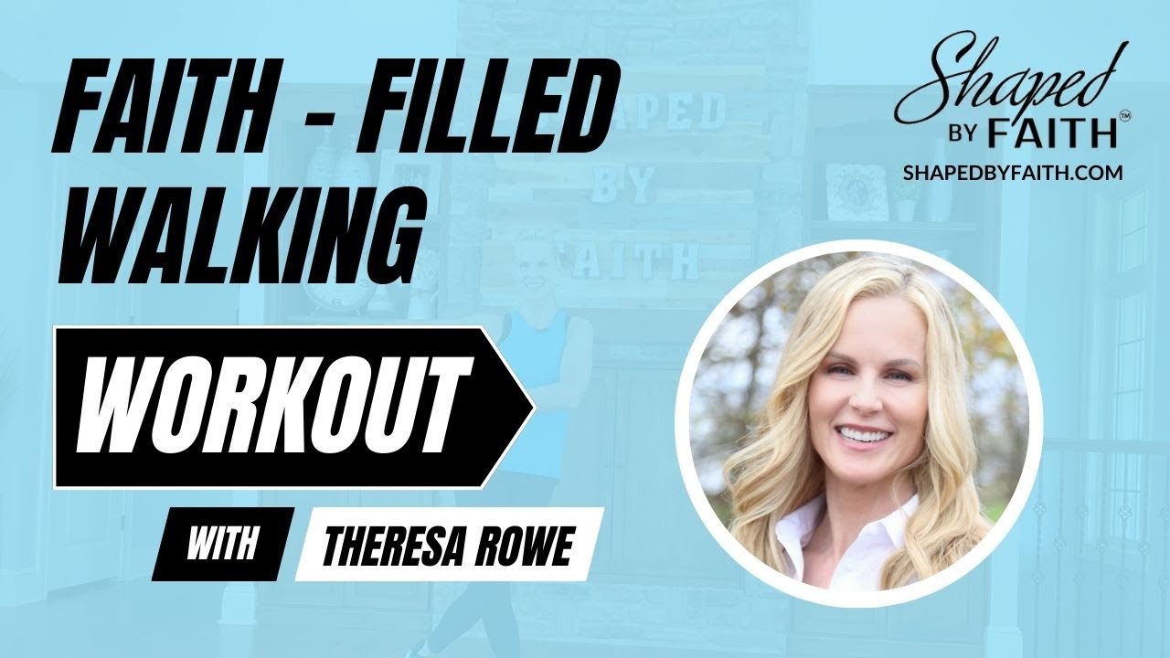 Christian Walking Workout | Cardio Core & Stretch with Scripture | Shaped by Faith