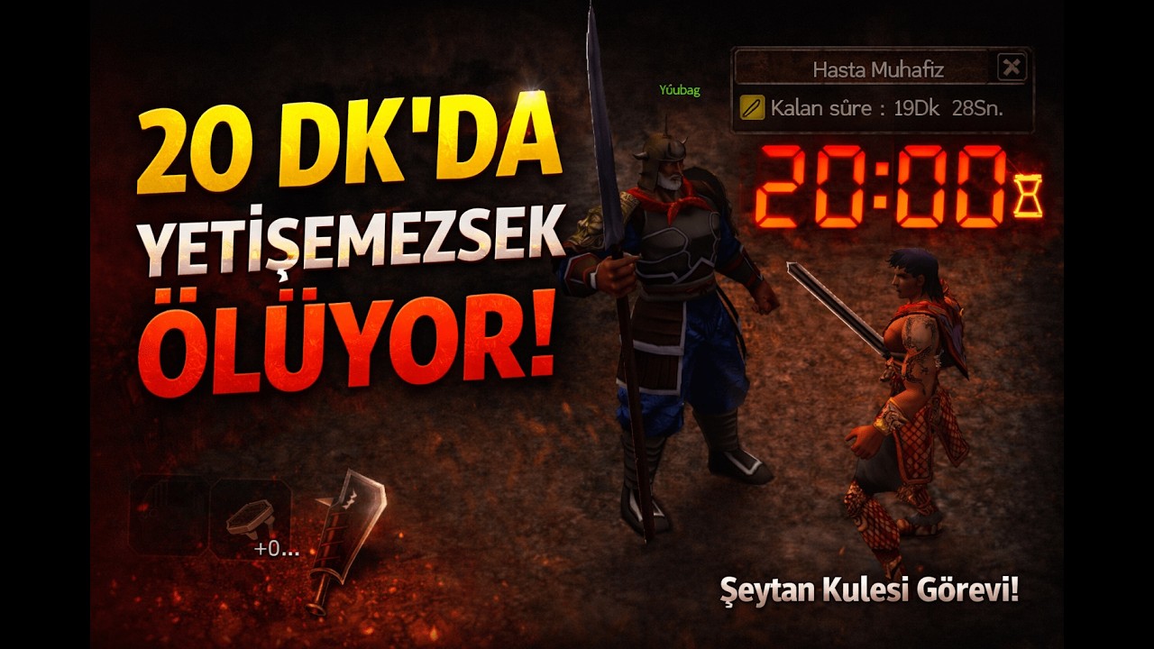 20 Dk'da Yetişemezsek Muhafız Ölecek | Metin2 TR 1–99 Nostalji #bölüm3