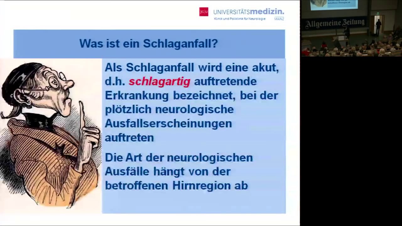 Ursachen des Schlaganfalls | Nachtvorlesungen