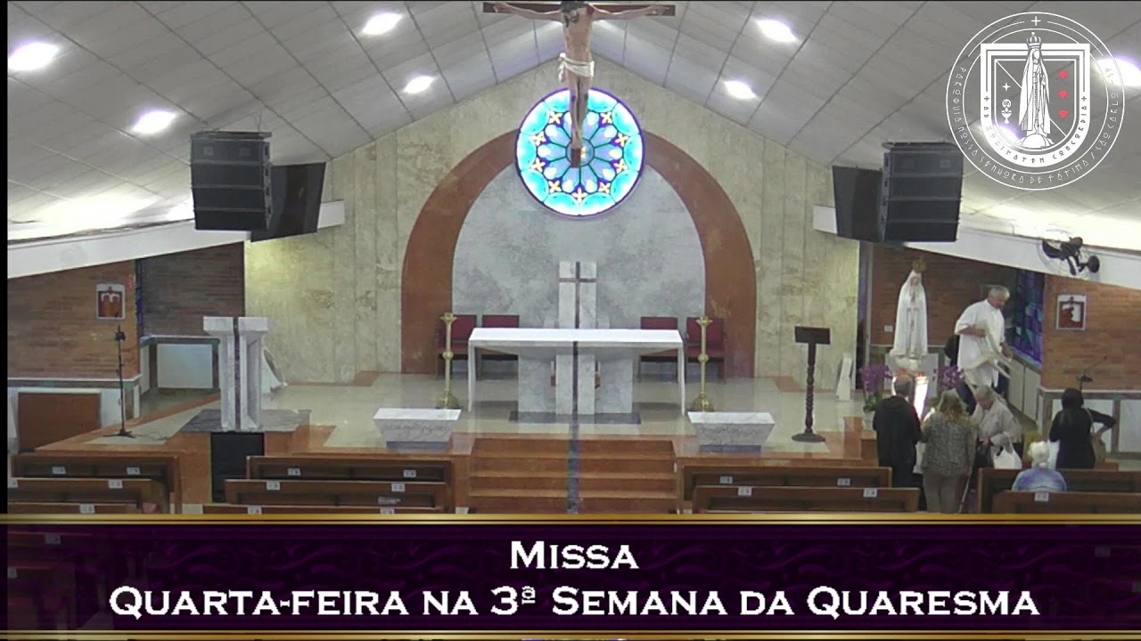 Santa Missa das Bênçãos - 4ª feira da 3ª Semana da Quaresma - 11/03/26 - 15h