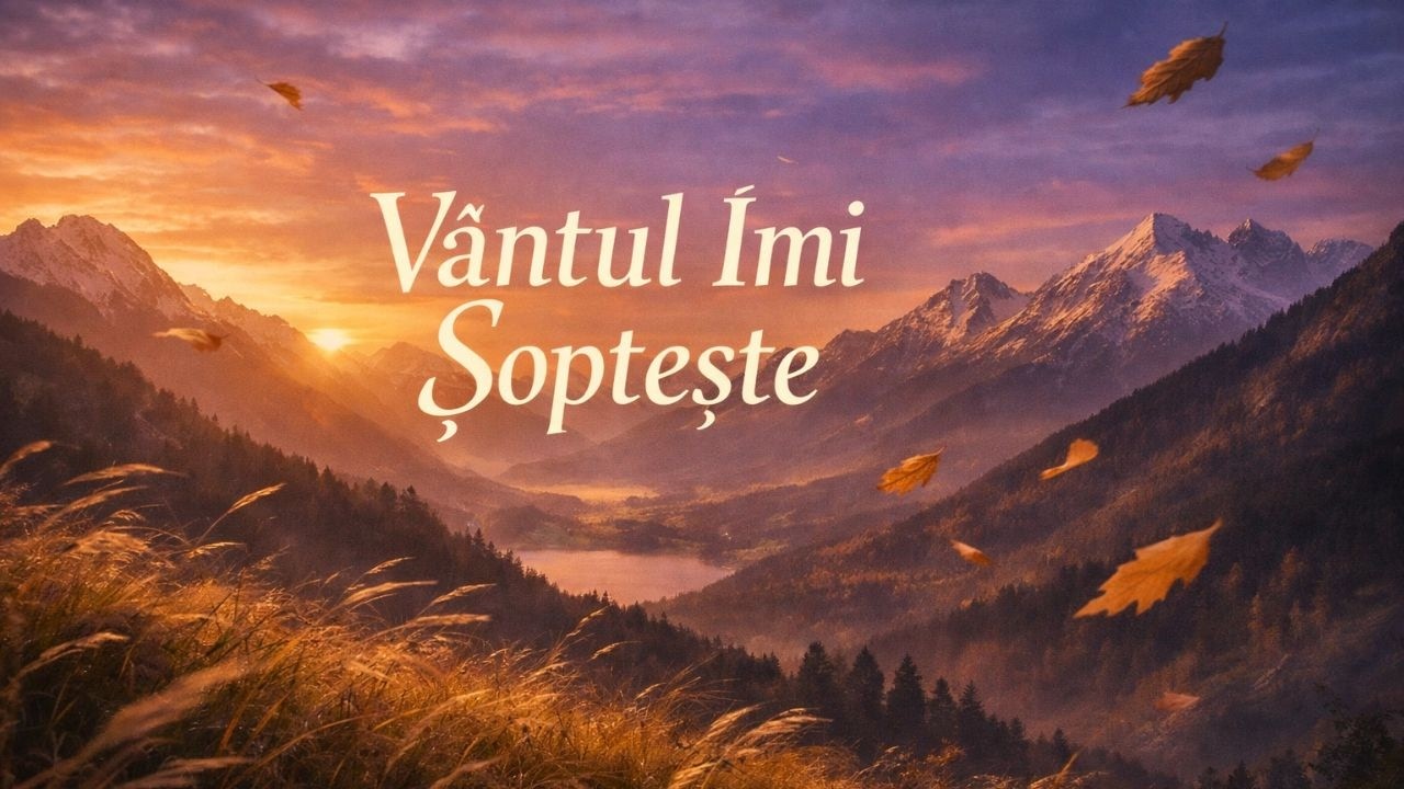 VÂNTUL ÎMI ȘOPTEȘTE - Melodia care îți va alina dorul de persoana iubită 🌬️❤️ (Oficial Video)