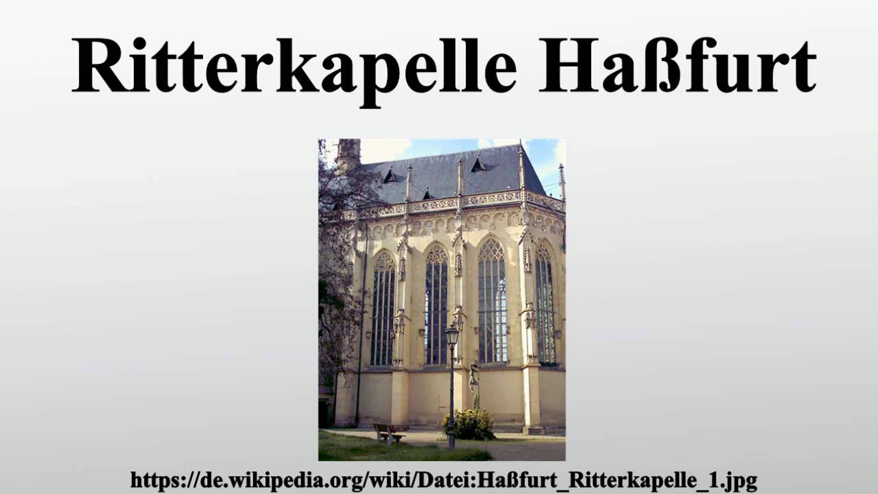 Ritterkapelle Ha&szlig;furt