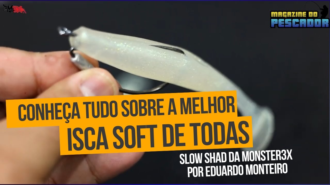 REVIEW SLOW SHAD - O SHAD QUE NÃO PODE FALTAR NA SUA PESCARIA