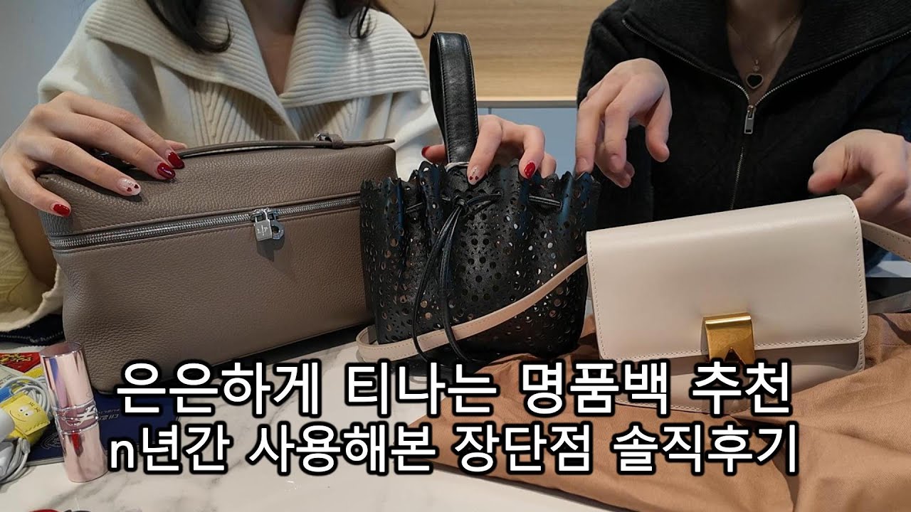로로피아나 & 알라이아 로고리스 백 소개해드려요