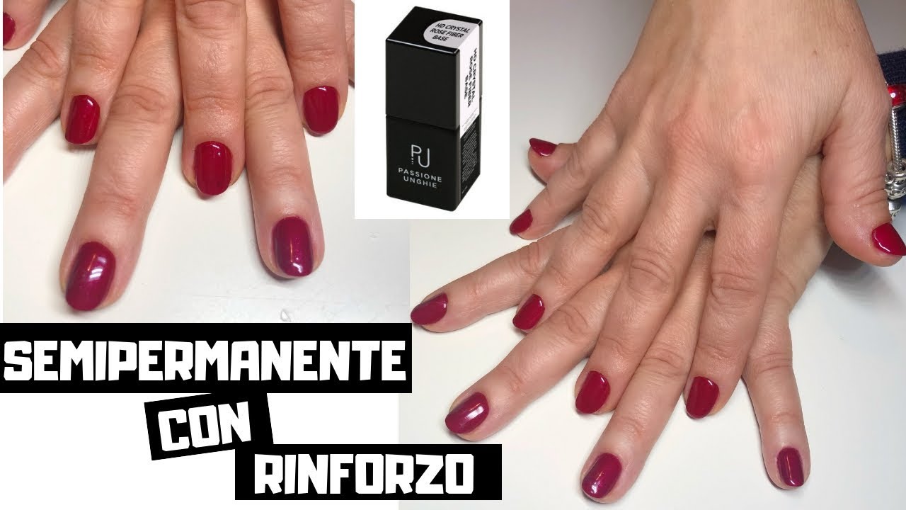 STEP by STEP SEMIPERMANENTE con RINFORZO utilizzando la HD FIBER BASE P.U.