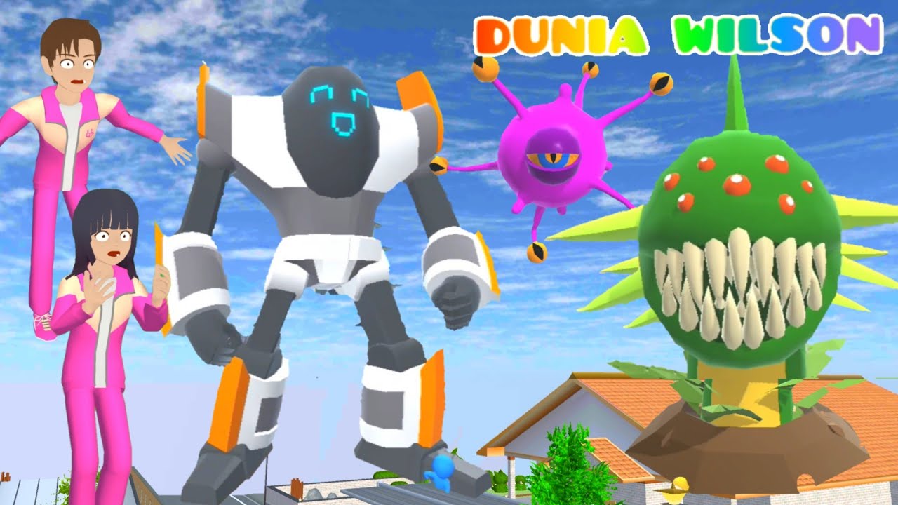 Yuta Mio Robot Titan Raksasa Mecha VS Cacing Alaska Sampai Gigi Rontok 😱🤩 Game Michangelion