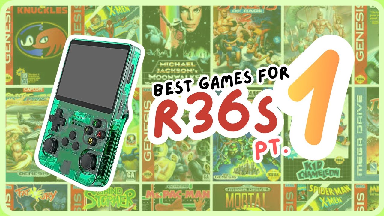 BEST GAMES TO PLAY ON THE R36s RETRO HANDHELD CONSOLE