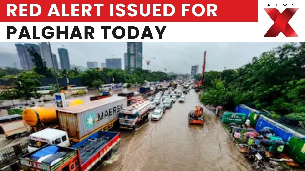 IMD Issues Red Alert For Palghar, Orange Alert Across Mumbai, Pune And Maharashtra | NewsX