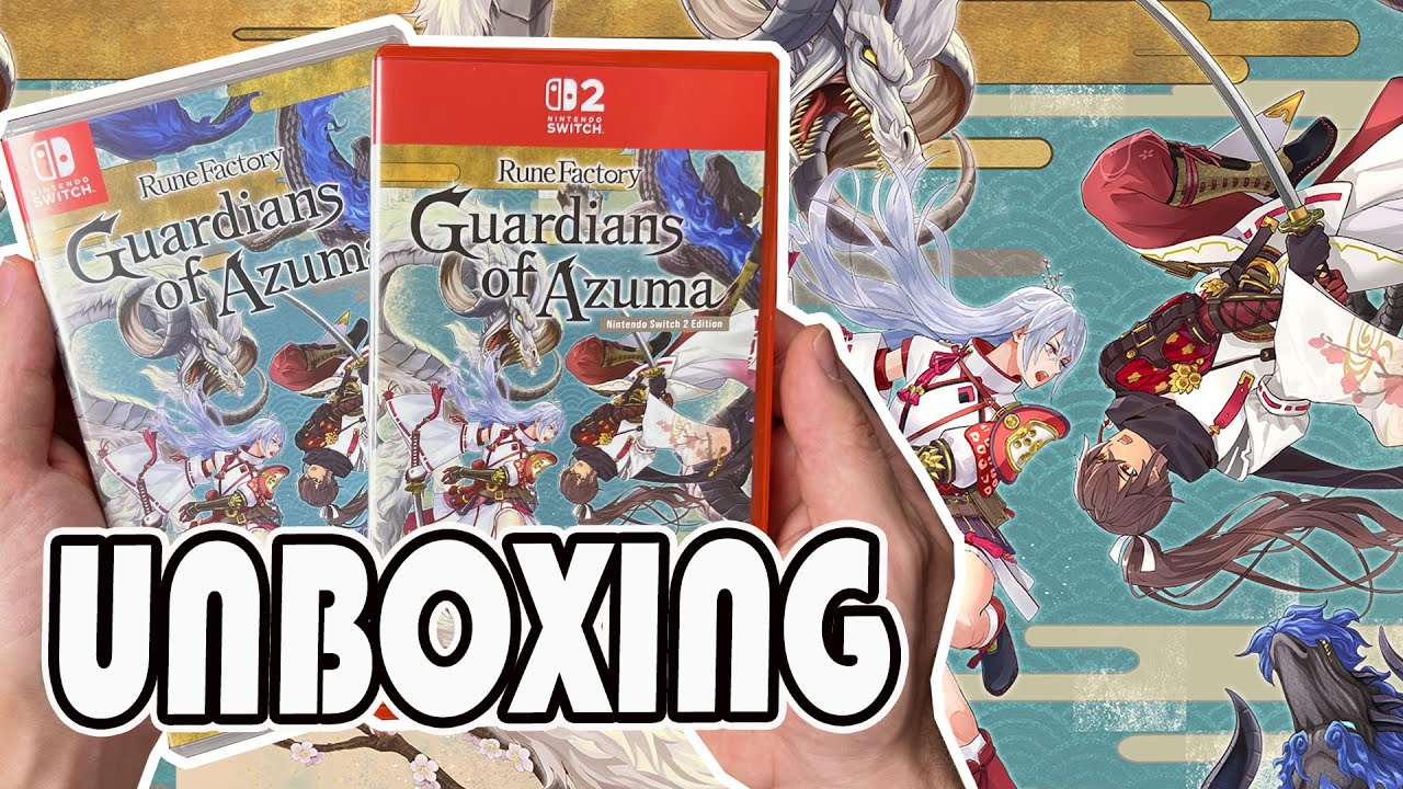 Rune Factory: Guardians of Azuma (Nintendo Switch / Switch 2) Unboxing
