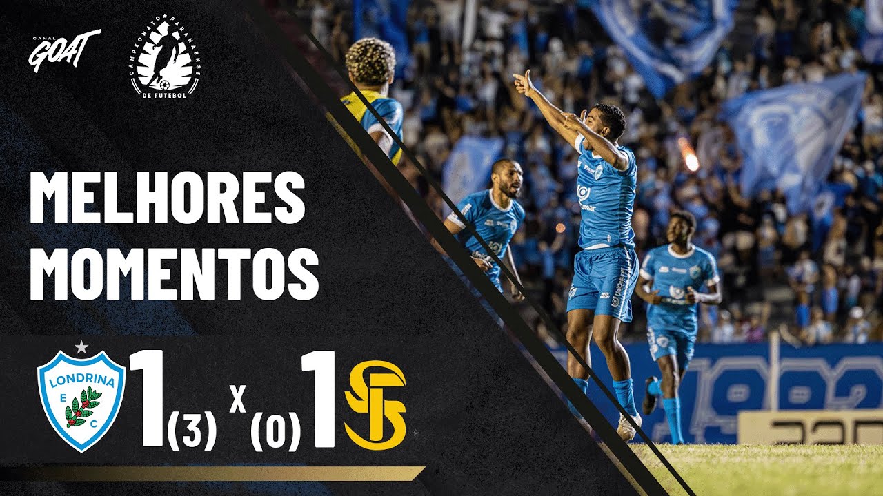 LONDRINA VENCE O SÃO JOSEENSE NOS PÊNALTIS E ESTÁ NA SEMIFINAL DO CAMPEONATO PARANAENSE!