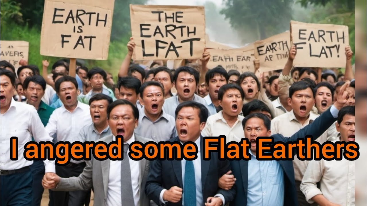 Flat Earther's Unhinged Response to my Debate