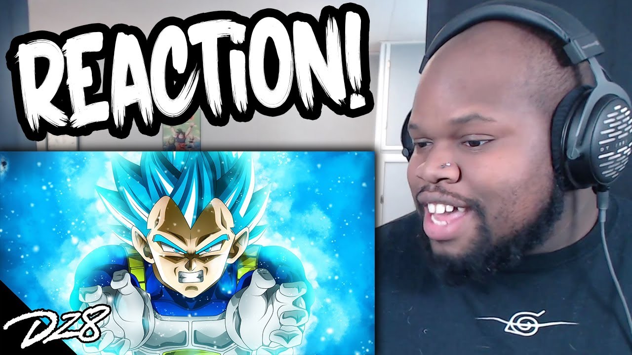 VEGETA RAP SONG REACTION | 