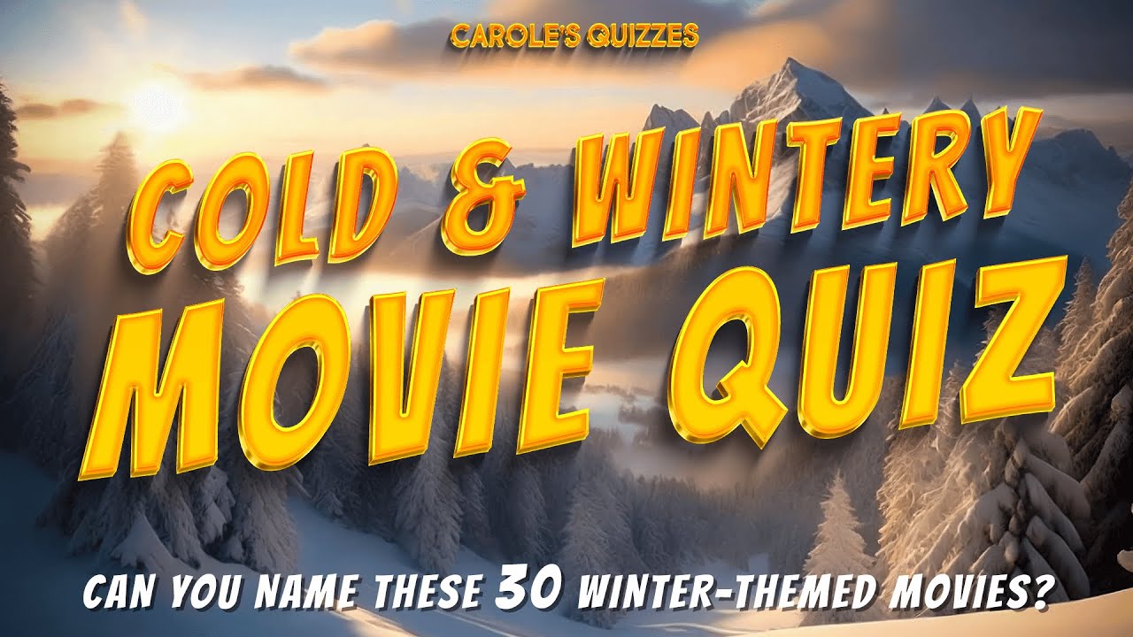 Cold & Wintery ❄️ Movie Quiz: Name These 30 Winter-Themed Movies!