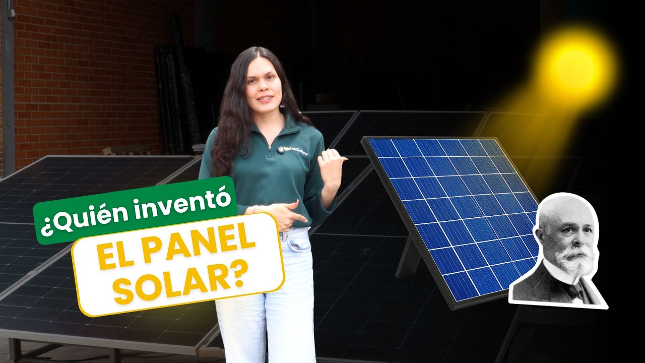 Historia de los paneles solares ☀️ ¿Quién inventó el primer panel solar?