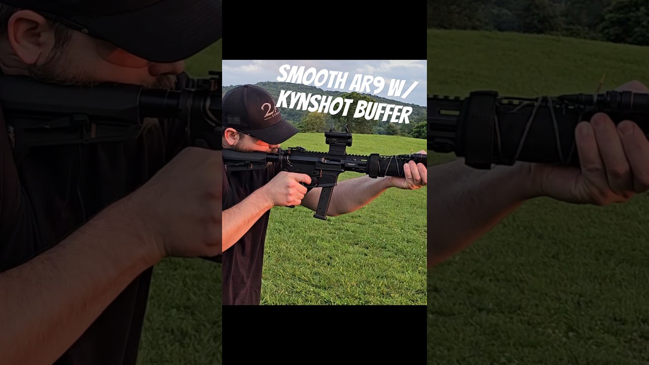 Укрощение отдачи AR9 с гидравлическим буфером Kynshot