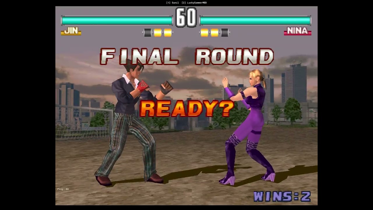 Tekken 3 Online Sunil VS Lucky Match