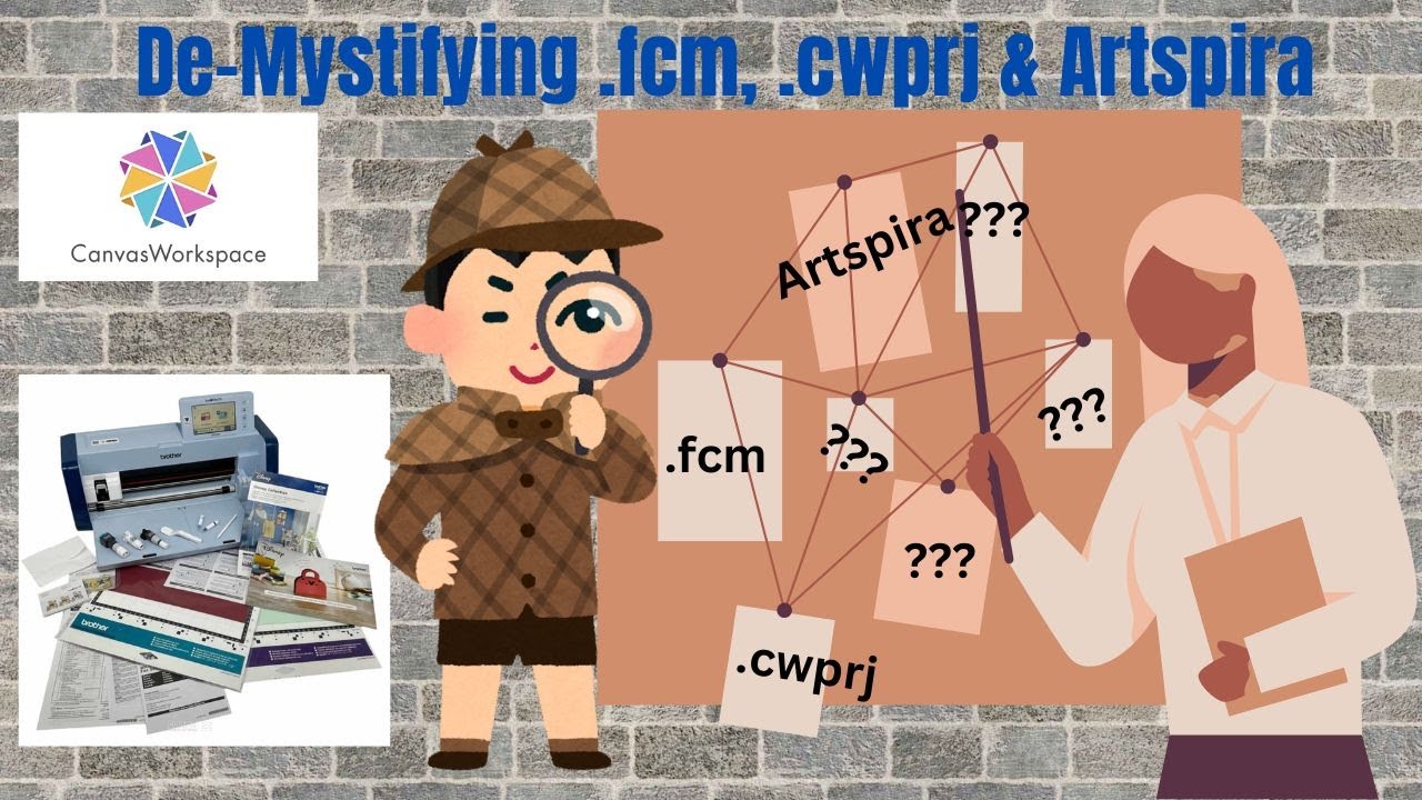 De-Mystifying ScanNCut & Canvas Workspace Files + Artspira - Beginner Friendly