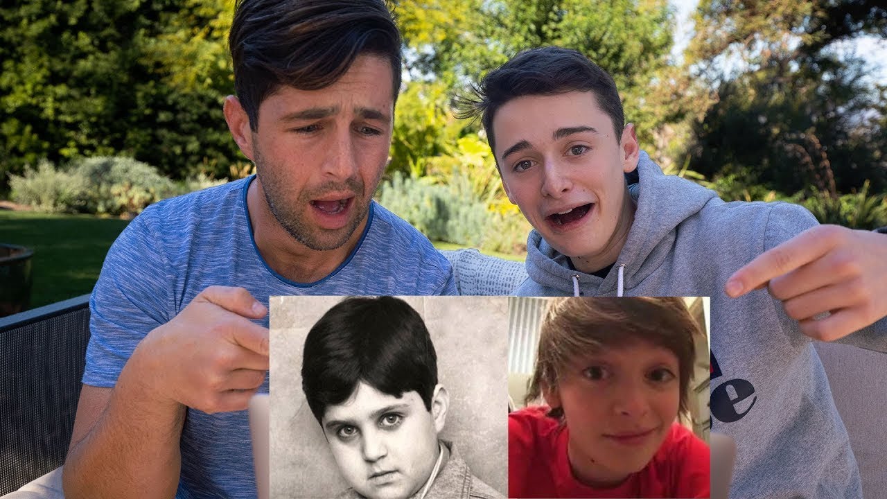 Noah Schnapp - JOSH PECK and I React To Our Cringiest Photos!