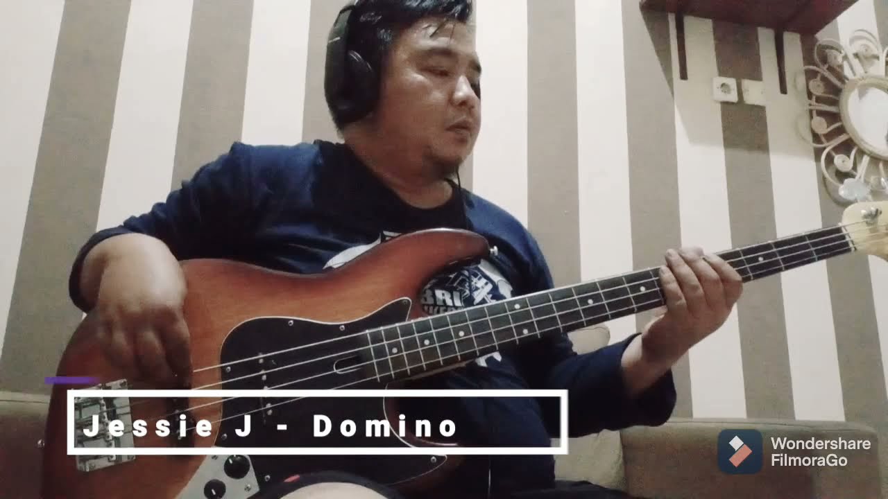 Jessie J - Domino ( Bass Cover ) Amatir