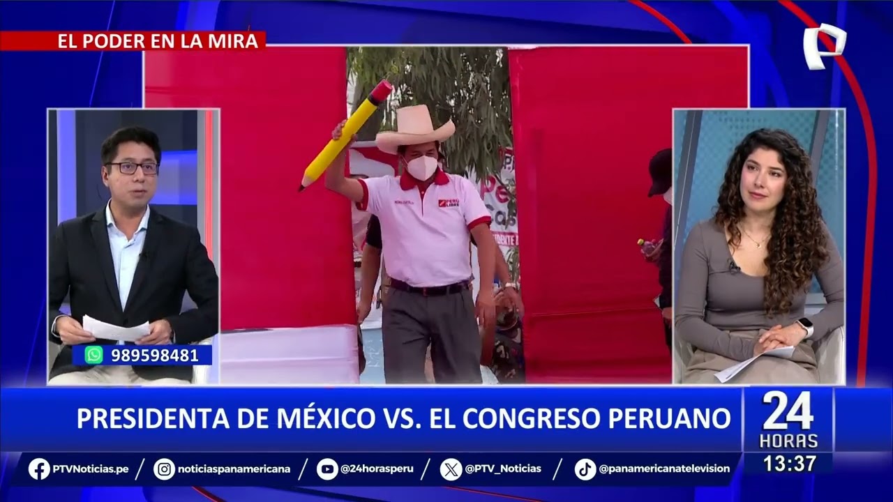 Claudia Sheinbaum responde al Congreso peruano por declararla persona no grata