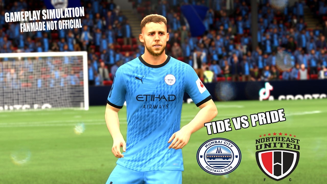 Tide vs Pride 🌊⚔️ | Mumbai City vs NorthEast | Gameplay Simulation