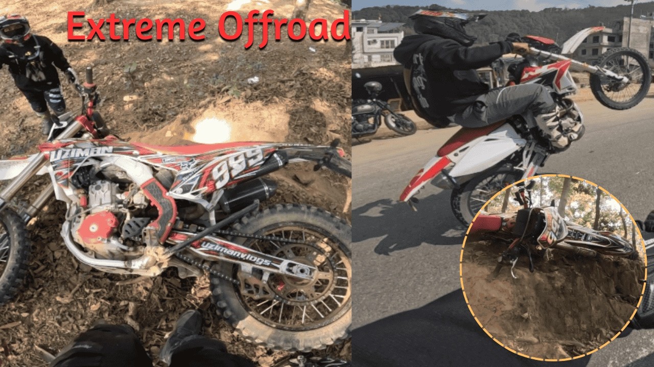 Shivaratri ko din babal dirt ride vayo | Wheelie | Local dirt trail