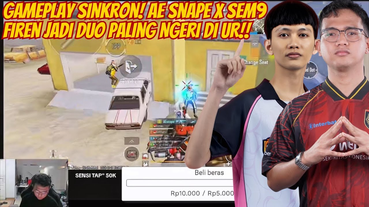 Push UR Ala Pro‼️AE Snape x SEM9 Firen Pamer Gameplay Elite 🥶😱 #pubgmobileindonesia