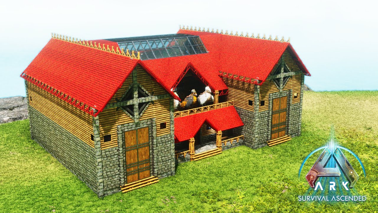 Cozy but Functional Mansion Base - Ark Survival Ascended Build