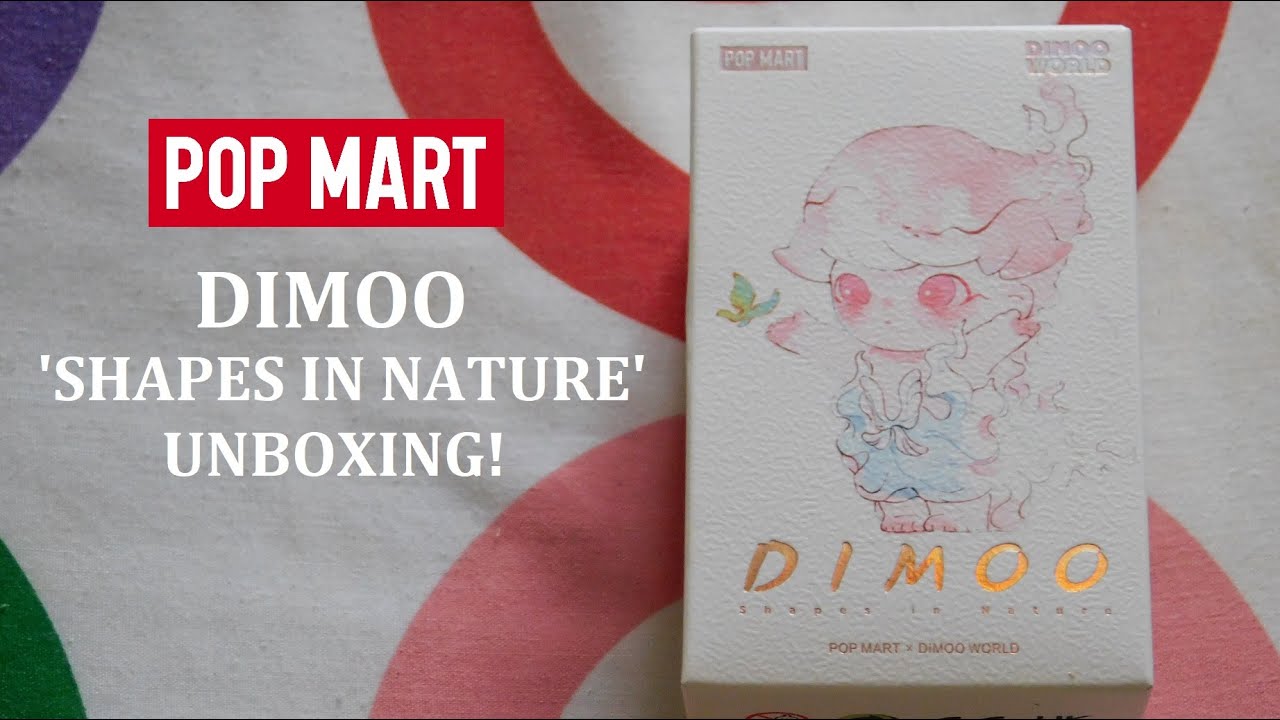 Распаковка набора Dimoo 'Shapes in Nature'! *POP MART BLIND BOX*