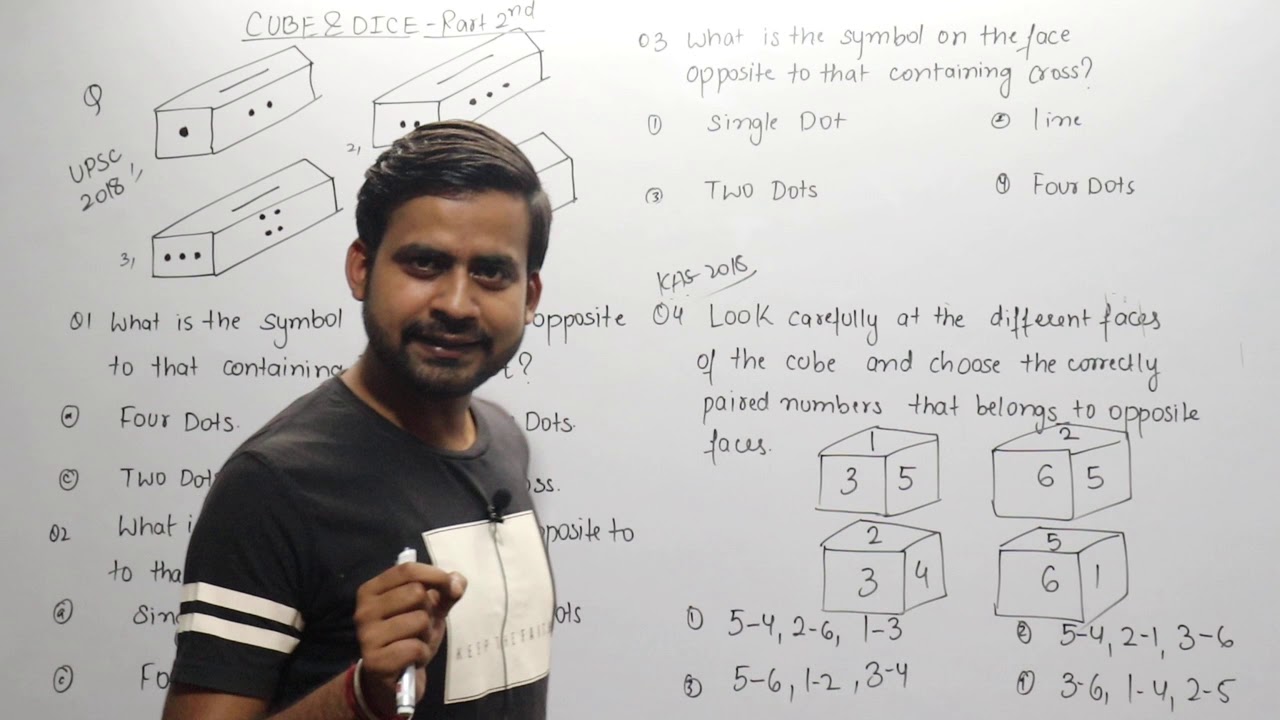 CUBE & DICE -Previous year questions of (UPSC & KAS)II Part-2 II UPSC 2021II KAS 2021