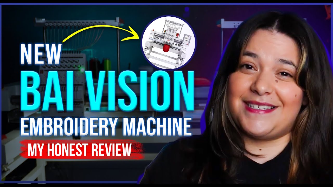 Picking Up My Two New Bai Vision Industrial Embroidery Machines and My HONEST Review