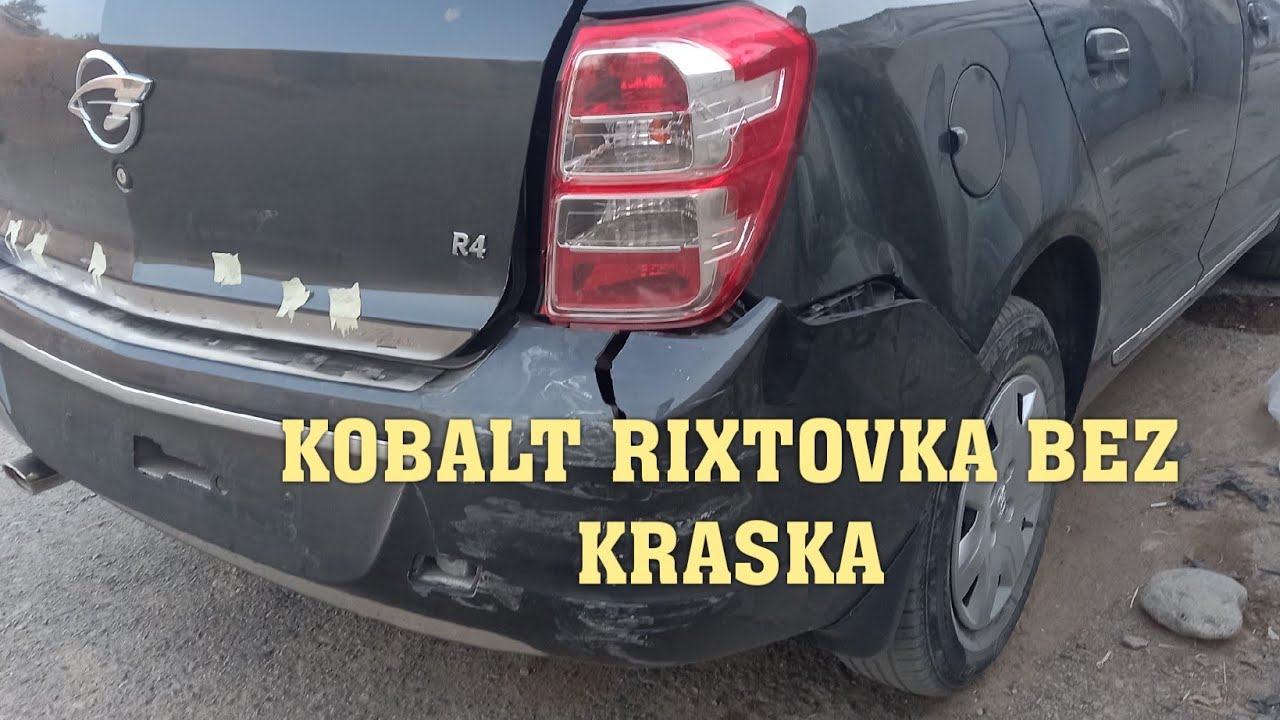 KOBALT BEZ KRASKA ORQADAN URILGAN