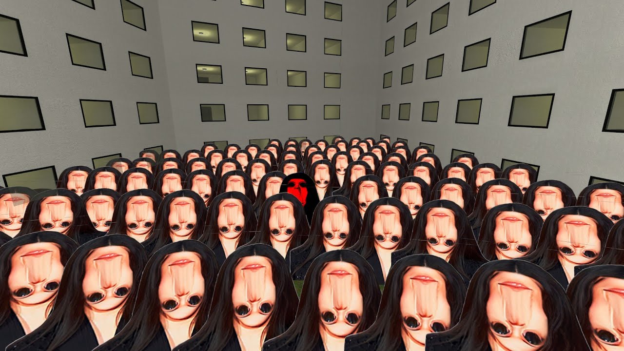 NEW NIGHTMARE JERMA AND ROSALIA Ultimate Nextbots in HOTEL Garry's Mod pt57