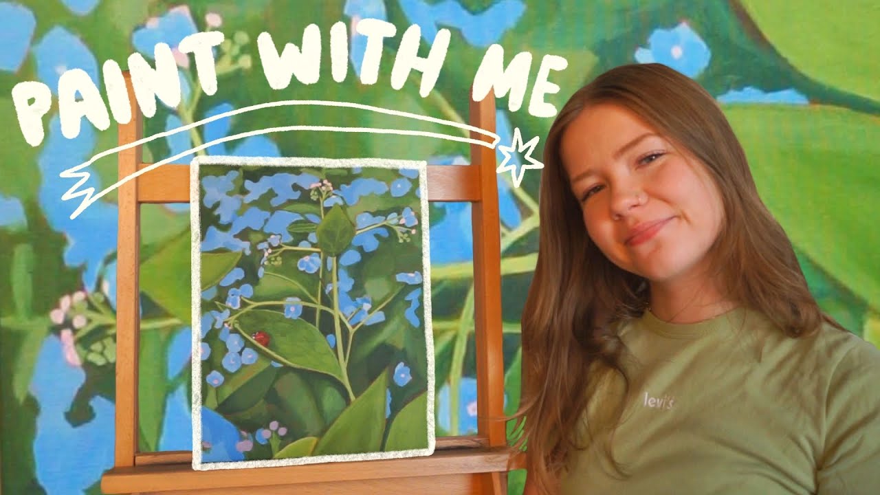 ✦ I love this painting ✦ paint with me