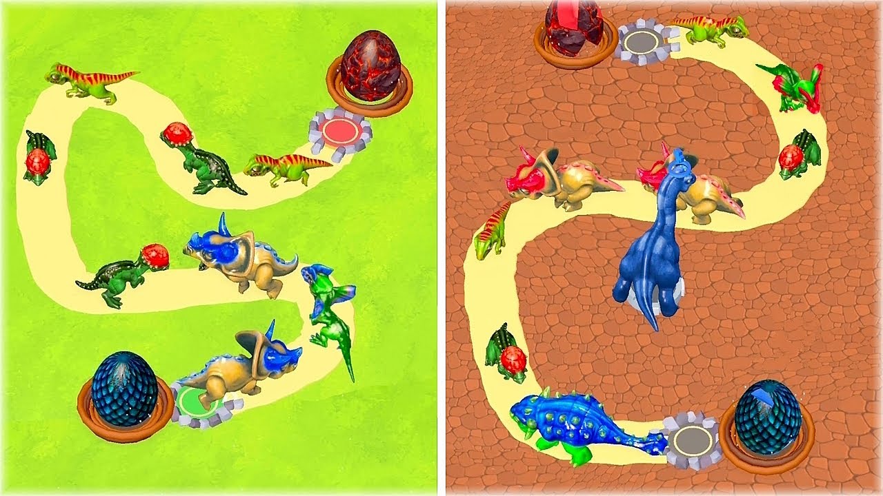 Dino Merge - Gameplay Walkthrough Part #1 Big Game Update