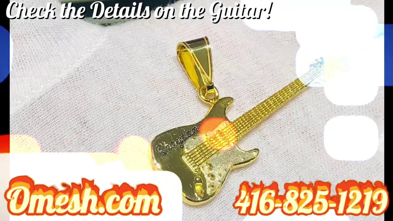 Omesh Guitar Pendant